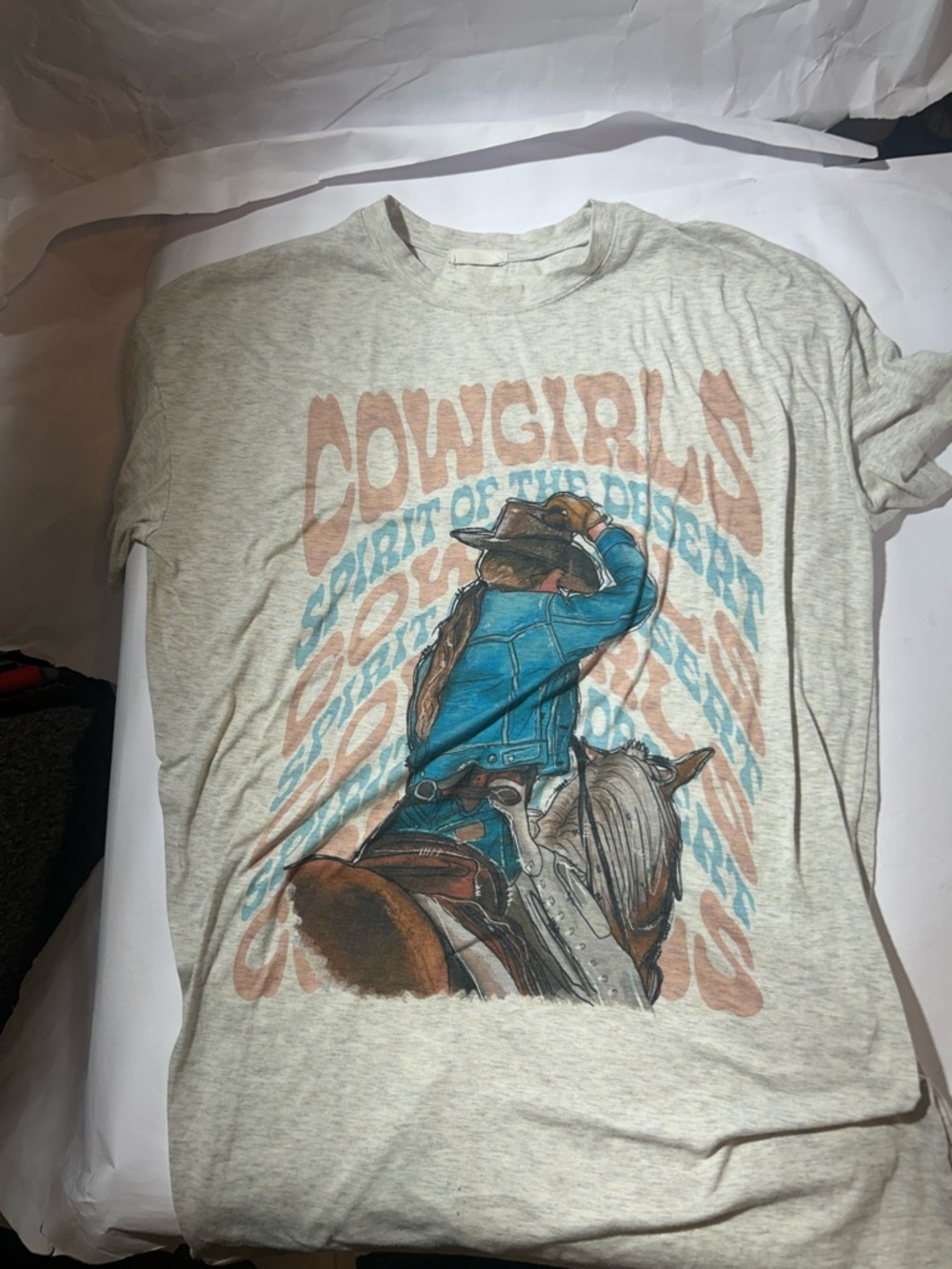 Cowgirls Spirit Of The Desert Graphic Tee